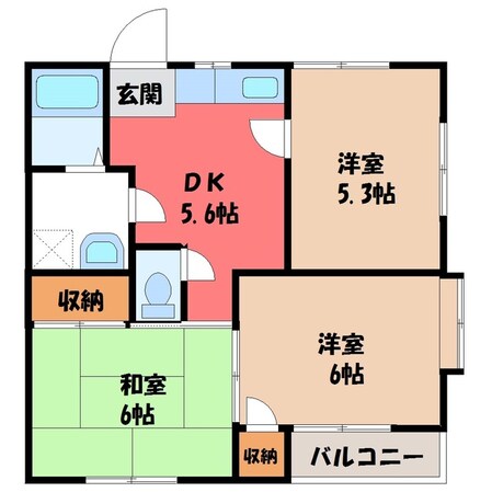 アレスト関口 PART2の物件間取画像